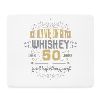 55th birthday 55 years old saying gift - Mouse Pad (horizontal) - white - Front