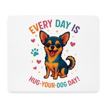 Chihuahua - Tapis de souris (format paysage) - blanc - Devant