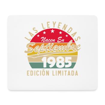 September 1985 Vintage Birthday Gift - Mouse Pad (horizontal) - white - Front