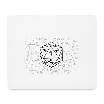 Ne vous inquiétez pas, j'ai un plan RPG Citation Jeu de société - Tapis de souris (format paysage) - blanc - Devant