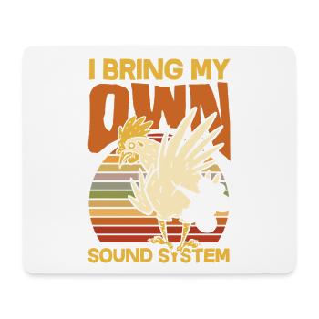 Public Fart Funny Inappropriate - Mouse Pad (horizontal) - white - Front
