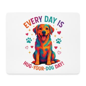 Labrador - Mousepad (Querformat) - Weiß - Vorne