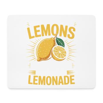 When life gives you lemons, my - Mouse Pad (horizontal) - white - Front