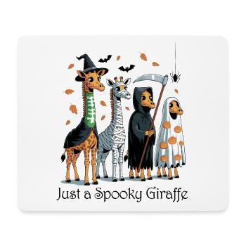Déguisement d’Halloween Girafes effrayantes - Tapis de souris (format paysage) - blanc - Devant