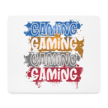 Gaming - Mousepad (Querformat) - Weiß - Vorne
