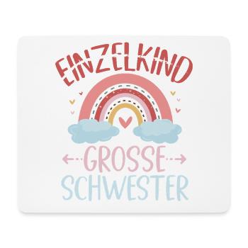 Big Sister Rainbow Sibling Baby - Mouse Pad (horizontal) - white - Front
