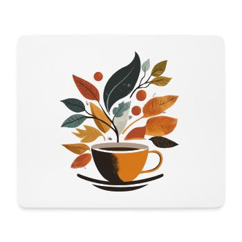 Coffee - Mouse Pad (horizontal) - white - Front