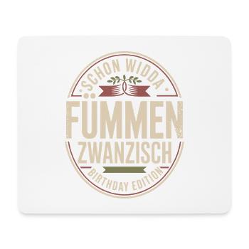 Widda Fümmen Zwanzisch fête déjà ses 50 ans - Tapis de souris (format paysage) - blanc - Devant
