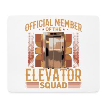 Elevator toddler & kids - Mouse Pad (horizontal) - white - Front