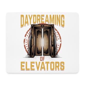 Elevator toddler & kids - Mouse Pad (horizontal) - white - Front