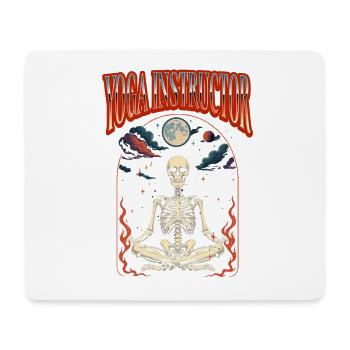 Yogalehrer Halloween Tarot - Mousepad (Querformat) - Weiß - Vorne