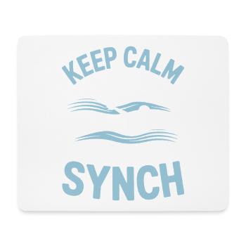 Synchronschwimmen Kunstschwimmen Wassersport - Mousepad (Querformat) - Weiß - Vorne