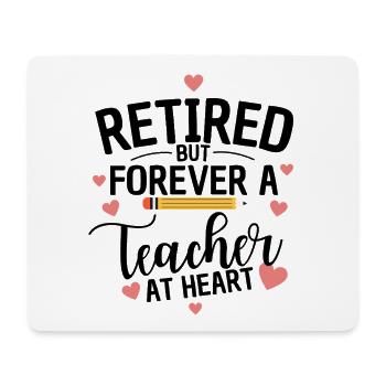 Funny Teacher Retirement Humor Retiree - Mousepad (Querformat) - Weiß - Vorne
