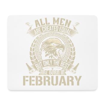 February Eagle Unity Statement - Mouse Pad (horizontal) - white - Front