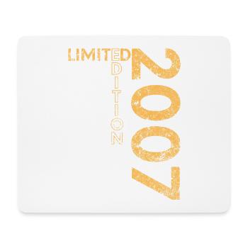 Édition Limitée 2007 18ème Cadeau d’Anniversaire - Tapis de souris (format paysage) - blanc - Devant