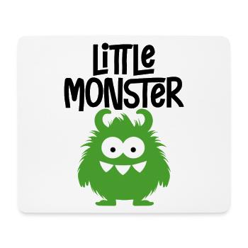 petit monstre - Tapis de souris (format paysage) - blanc - Devant