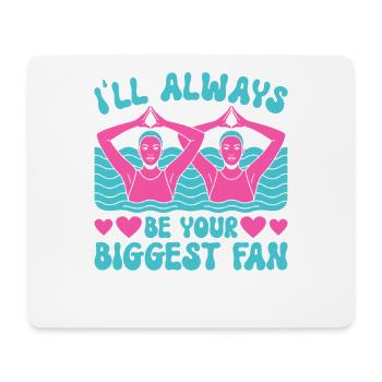 Synchronschwimmen Kunstschwimmen Wassersport - Mousepad (Querformat) - Weiß - Vorne
