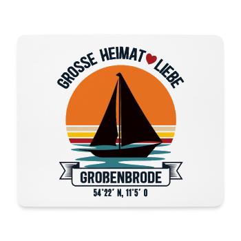 Großenbrode Home Schleswig Holstein Coast Sailors - Mouse Pad (horizontal) - white - Front