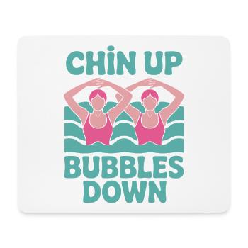 Synchronschwimmen Kunstschwimmen Wassersport - Mousepad (Querformat) - Weiß - Vorne