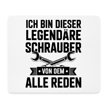 Legendary Screwdrivers - Mouse Pad (horizontal) - white - Front