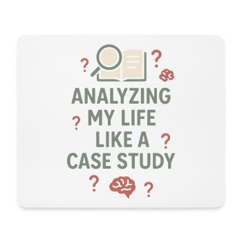 Future psychologist diagnose me - Mouse Pad (horizontal) - white - Front