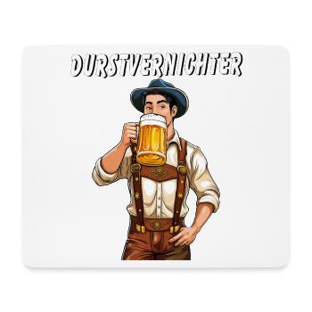 MAN Beer - Mouse Pad (horizontal) - white - Front
