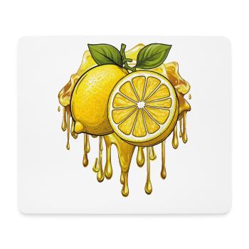 citron - Tapis de souris (format paysage) - blanc - Devant