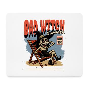 Skull Witch in Summer Vampire - Mouse Pad (horizontal) - white - Front