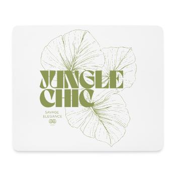 Jungle Leaf Adventure Design - Mouse Pad (horizontal) - white - Front