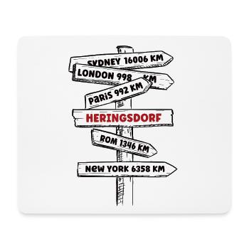 Heringsdorf Baltic Sea Resort Holiday Baltic Sea Island Usedom - Mouse Pad (horizontal) - white - Front