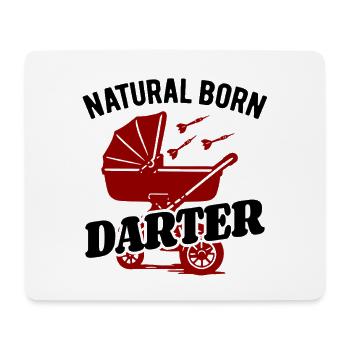 Natural Born Darter - Baby Dart Stroller - Mouse Pad (horizontal) - white - Front