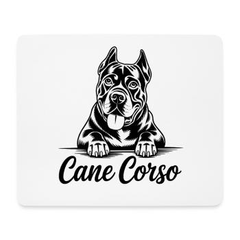 Cane Corso Dog Lover Design for Animal Lovers - Mouse Pad (horizontal) - white - Front
