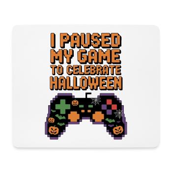 Halloween Gamer Quote Gaming - Mouse Pad (horizontal) - white - Front