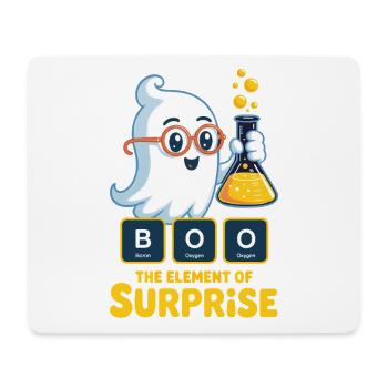 Halloween Chemistry Periodic Quote - Mousepad (Querformat) - Weiß - Vorne
