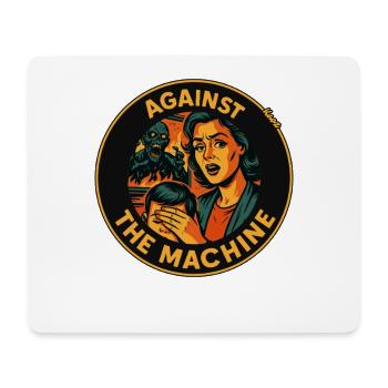 Gegen Die Maschine Eltern - Mousepad (Querformat) - Weiß - Vorne