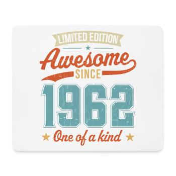 Awesome Since 1962 - Mouse Pad (horizontal) - white - Front