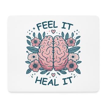 Mindset Motivation Healing Mindfulness Relaxation - Mouse Pad (horizontal) - white - Front