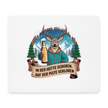 Team Party Ski Holiday Ski & Snowboarder Après Ski - Mouse Pad (horizontal) - white - Front