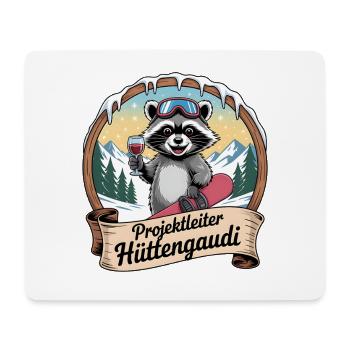 Team Party Ski Holiday Ski & Snowboarder Après Ski - Mouse Pad (horizontal) - white - Front