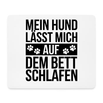 Hund Hundebesitzer Hundehalter Hundeliebhaber - Mousepad (Querformat) - Weiß - Vorne