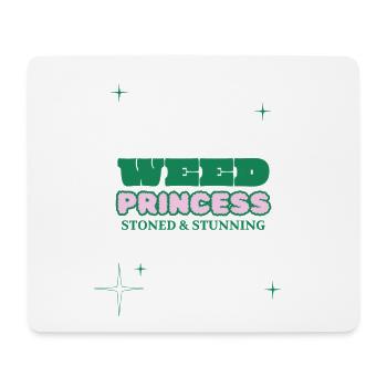 Weird Princess Stoned & Stunning - Mouse Pad (horizontal) - white - Front