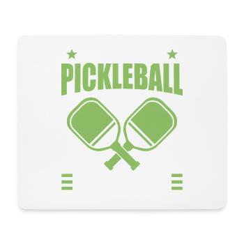 Tournoi de Pickleball Saison Paddleball - Tapis de souris (format paysage) - blanc - Devant