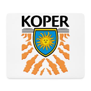 Koper  - Mousepad (Querformat) - Weiß - Vorne