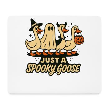 Just A Spooky Goose Halloween Party Fun - Mouse Pad (horizontal) - white - Front