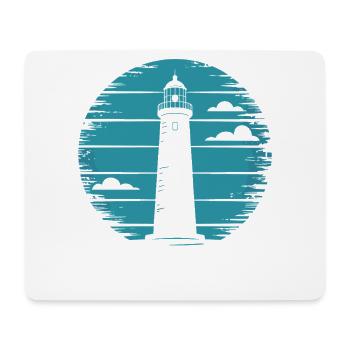 lighthouse - Mouse Pad (horizontal) - white - Front