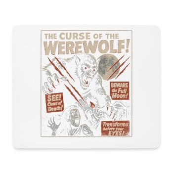 Der Fluch des Werwolfs Filmplakat Halloween - Mousepad (Querformat) - Weiß - Vorne
