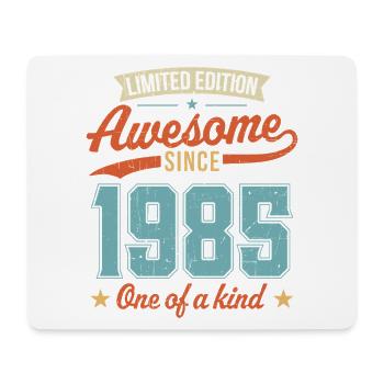 Genial seit 1985 - Mousepad (Querformat) - Weiß - Vorne
