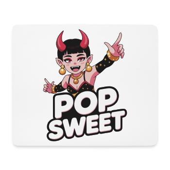 Pop Sweet Devilette - Mouse Pad (horizontal) - white - Front