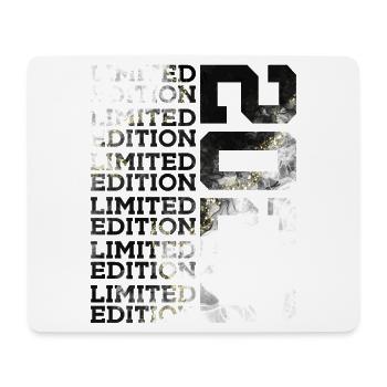 6 ANS ÉDITION LIMITÉE 6E ANNIVERSAIRE 2020 - Tapis de souris (format paysage) - blanc - Devant
