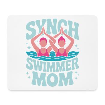 Synchronschwimmen Kunstschwimmen Wassersport - Mousepad (Querformat) - Weiß - Vorne